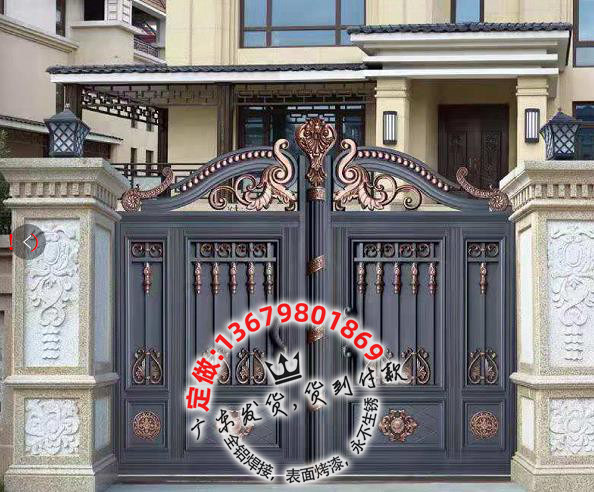 门业图片-防盗门别墅防盗门铝艺门图片大全4006图片